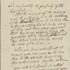 Letter to Maj. Frasier [Thomas Fraser]