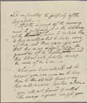 Letter to Maj. Frasier [Thomas Fraser]