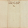 Letter to Gen N[athanael] Greene