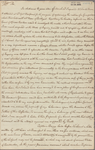 Letter to Gen. [William] Moultrie