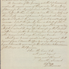 Letter to Gen. [Alexander] Leslie