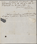 Autograph letter signed to Leigh Hunt, 23 December 1819