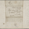 Autograph letter signed to Leigh Hunt, 23 December 1819