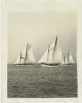 Schooners in fall regatta.