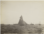 Finish of the Valkyrie, October 9, 1893.