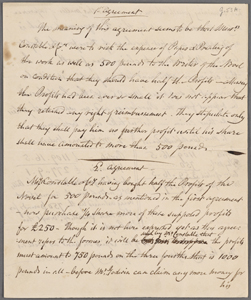 R. W. Hayward manuscript material : 1 item