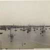 N.Y.Y.C. [New York Yacht Club] fleet, Newport Harbor, August 11, '88.