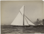 Valkyrie, before the start, October 9, 1893.
