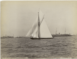 Valkyrie, after the start, October 5, 1893.