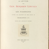 Letter to Gen. [George] Washington