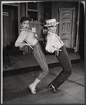 Ellen Ray and Peter Gennaro performing the "Mu Cha Cha" in the stage production Bells Are Ringing