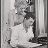 Judy Holliday and Sydney Chaplin in the stage production Bells Are Ringing