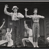 Peter Gennaro and dancers in the stage production Bells Are Ringing