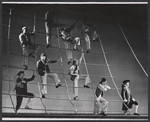 Scene from the stage production Ben Franklin in Paris