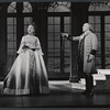 Ulla Sallert and Robert Preston in the stage production Ben Franklin in Paris
