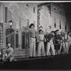 Scene from the stage production Ben Franklin in Paris