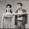 Marsha Levant and Glenn Walken in the 1963 Off-Broadway revival of Best Foot Forward