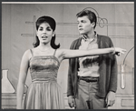 Marsha Levant and Glenn Walken in the 1963 Off-Broadway revival of Best Foot Forward