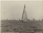 Valkyrie, rounding outer mark, October 7, 1893.