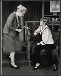 Polly Rowles and Marian Hailey in the stage production The Best Laid Plans