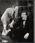 Edward Woodward and Kenneth Mars in the stage production The Best Laid Plans