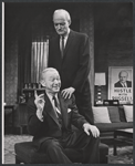 Lee Tracy and Melvyn Douglas in the stage production The Best Man