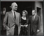 Melvyn Douglas, Kathleen Maguire, and Frank Lovejoy in the stage production The Best Man