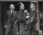 Melvyn Douglas, Graham Jarvis, and Frank Lovejoy in the stage production The Best Man