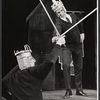 Jonathan Miller and Peter Cook in the stage revue Beyond the Fringe