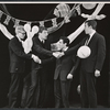 Alan Bennett, Jonathan Miller, Dudley Moore and Peter Cook in the stage production Beyond the Fringe