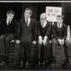 Jonathan Miller, Peter Cook, Alan Bennett and Dudley Moore in the stage production Beyond the Fringe