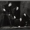 Patrick Carter, Patrick Horgan, William Christopher and Paxton Whitehead in the 1963 tour of the stage production Beyond the Fringe