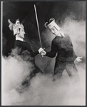 Patrick Horgan and Patrick Carter in the 1963 tour of the stage production Beyond the Fringe