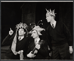 Patrick Horgan, Patrick Carter and William Christopher in the 1963 tour of the stage production Beyond the Fringe