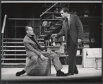 Franchot Tone and Richard Jordan in the stage production Bicycle Ride to Nevada