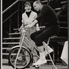 Lois Smith and Franchot Tone in the stage production Bicycle Ride to Nevada
