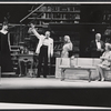 Lois Smith, Franchot Tone and unidentified others in the stage production Bicycle Ride to Nevada