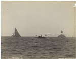 Valkyrie [and] Vigilant, after the start, October 9, 1893.