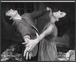 John P. Ryan and Maya Kenin in the stage production Duet for Three