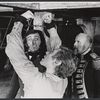 Robert Salvio, John Devlin and Laurence Naismith in the stage production Billy