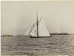 Valkyrie, after the start, October 5, 1893.