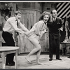 Michael Crawford, Geraldine Page and Donald Madden in the stage production Black Comedy/White Lies