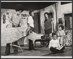 Peggy Pettit, Judith Richardson, Vickie Thomas, Troy Warren [on floor] and Stacey Durant in the touring production Black Girl
