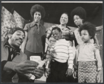 Bill Cobbs, Vickie Thomas, Gertrude Jeannette, Troy Warren, Peggy Pettit and Stacey Durant in the touring production Black Girl