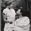 Carole Cole and Dick Anthony Williams in the stage production Black Picture Show