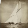 English cutter Galatea winning the race at Harwich, June 9, 1886.