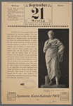 Sophokles. Statue in Lateran in Rom.