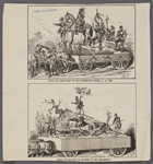 Float 16- discovery of the Mississippi River, A. D. 1539.  Float 15- De Soto in search of the Mississippi.