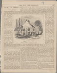 Steele's country house at Hamton. Engraved expressly for the New York journal.