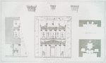 Restauration du Khasné [al-Khazneh = "Treasury"] (Petra).